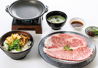 淡路牛ロース丼
